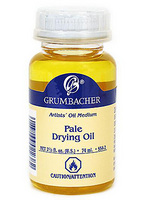 Grumbacher Pale Drying Oil 2.5 oz